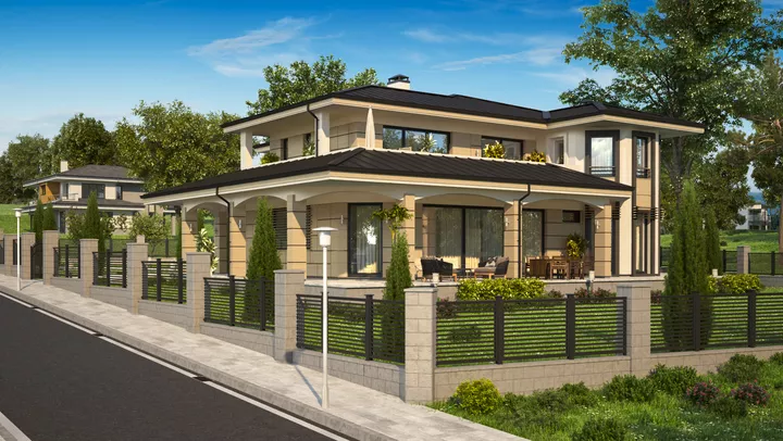 Проект на къща в с. Росен