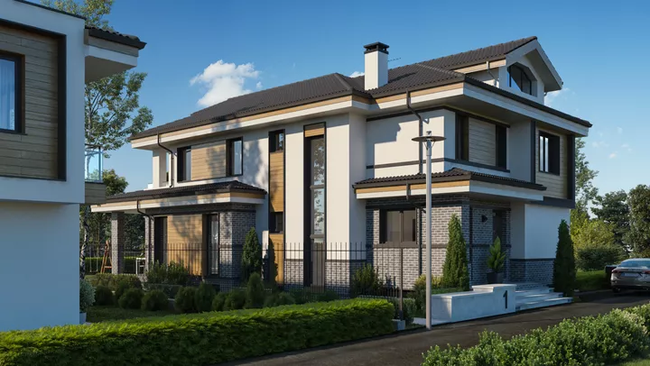 Проект на къща в местност Лахана