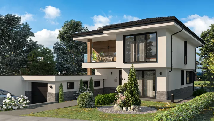 Проект на къща в м. Толева Махала