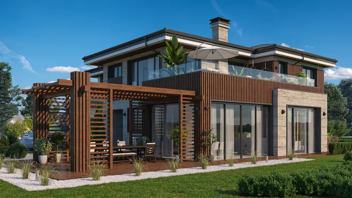 Проект на къща в гр. Банкя