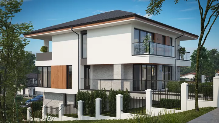 Проект на къща в гр. Банкя
