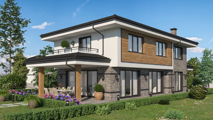 Проект на къща в гр. Костинброд
