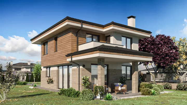 Проект на къща в с. Долни Богоров