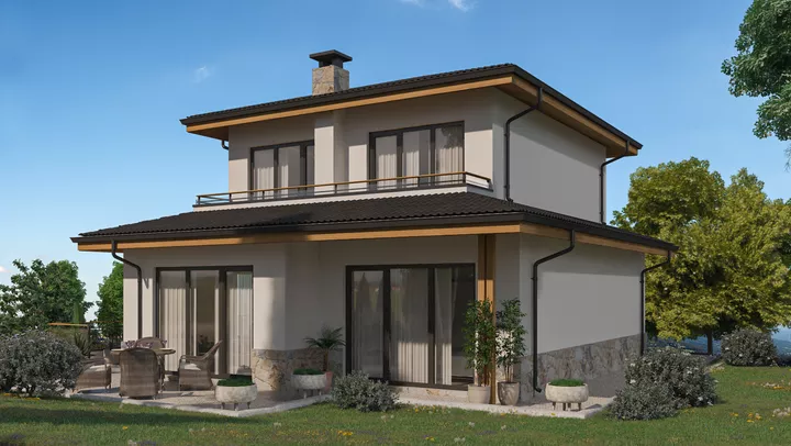 Проект на къща в с. Мало Бучино