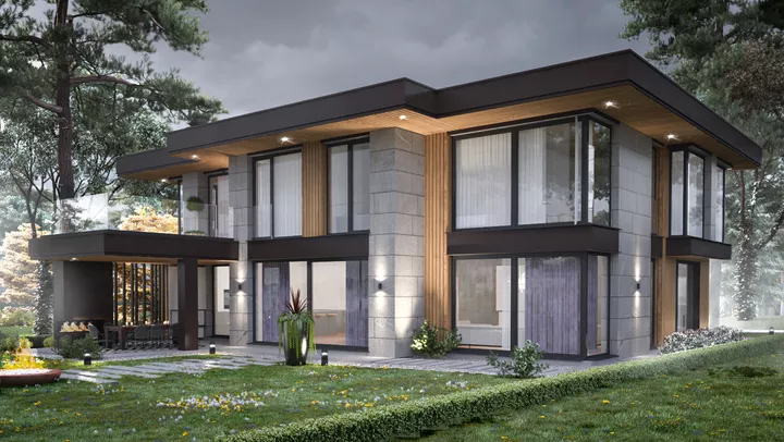 Проект на къща в гр. Банкя