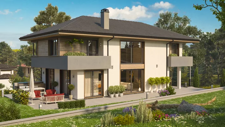 Проект на къща в гр. София