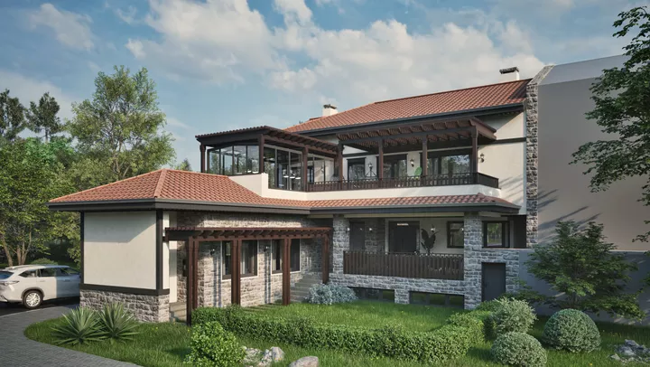Проект на къща в гр. Самоков