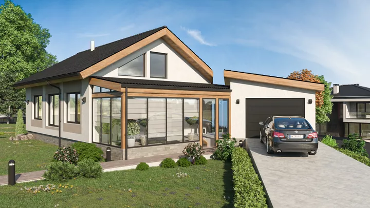 Проект на къща в с. Белчин