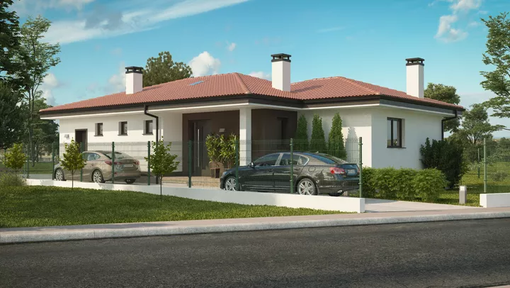 Проект на къща в гр. Хисаря