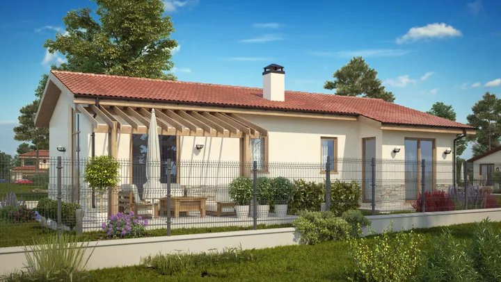 Проект на къща в с. Казичене