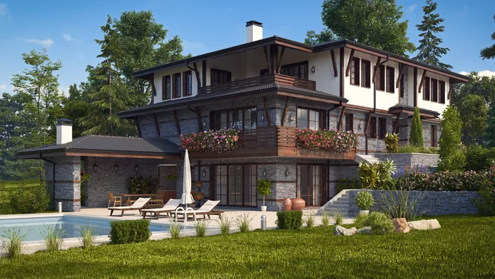 Проект на къща в с. Дрянковец