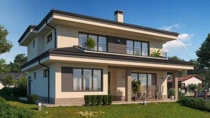 Проект на къща в гр. Банкя