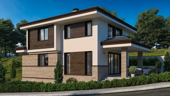 Проект на къща в с. Владая