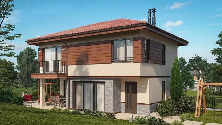 Проект на къща в гр. София