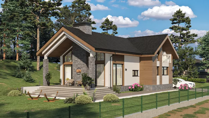 Проект на къща в с. Рельово