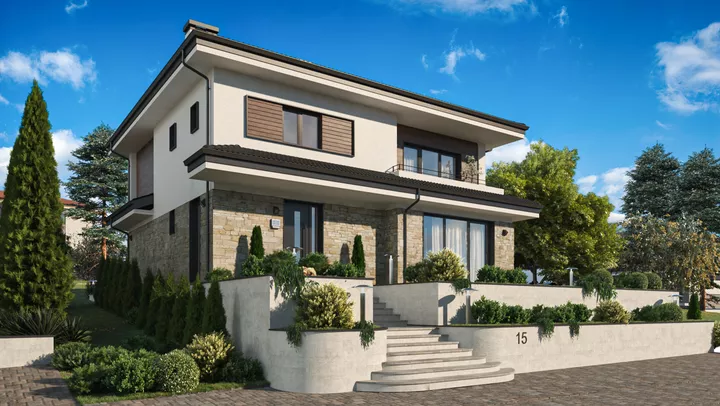 Проект на къща в с. Герман