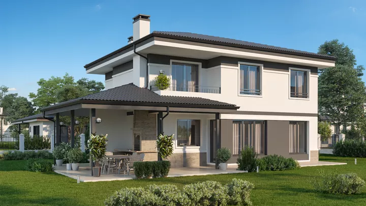 Проект на къща в с. Лесново