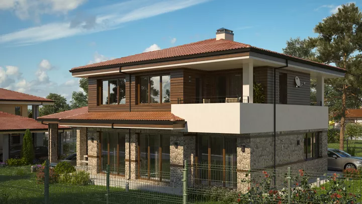 Проект на къща в гр. Банкя