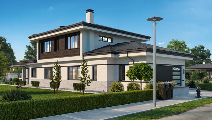 Проект на къща в гр. Харманли