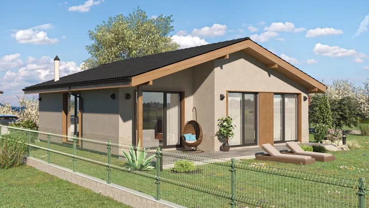 Проект на къща в с. Хераково