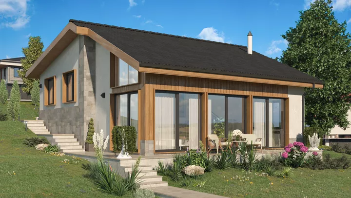 Проект на къща в гр. Ботевград
