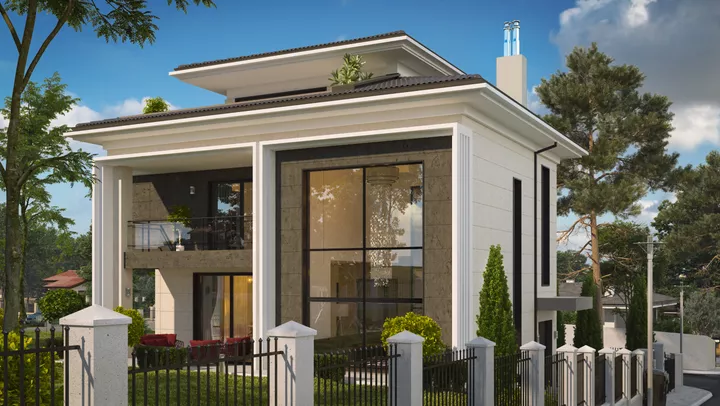 Проект на къща в гр. София