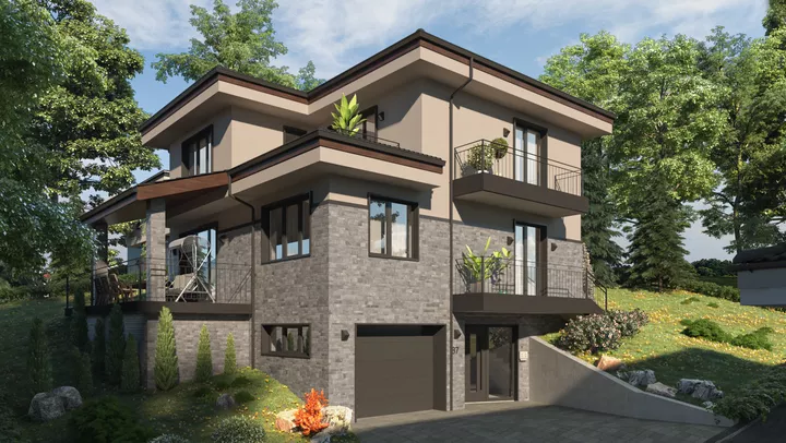 Проект на къща в с. Герман