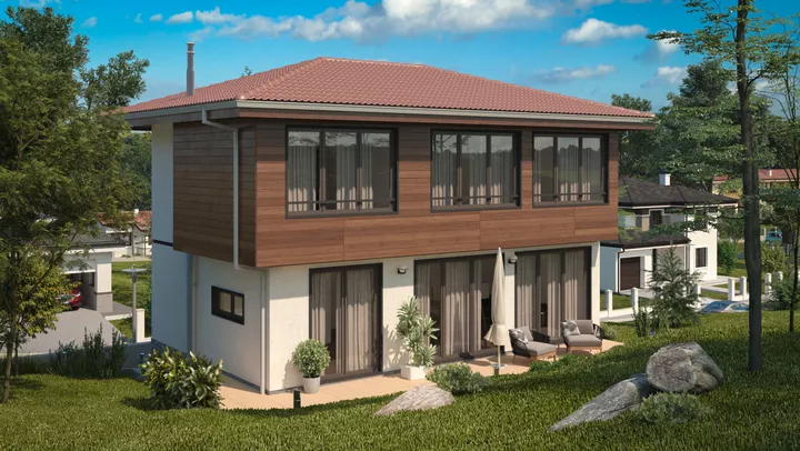 Проект на къща в с. Герман
