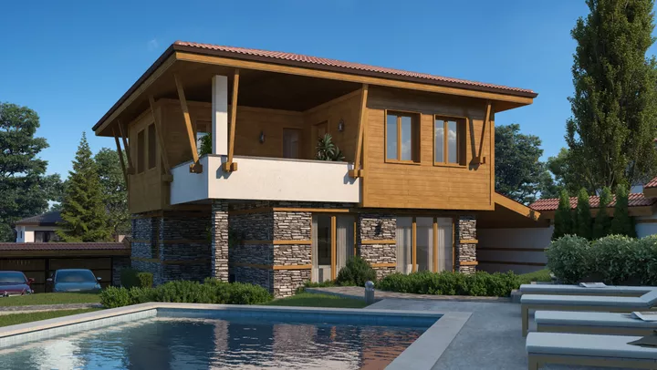 Проект на къща в с. Каран Върбовка