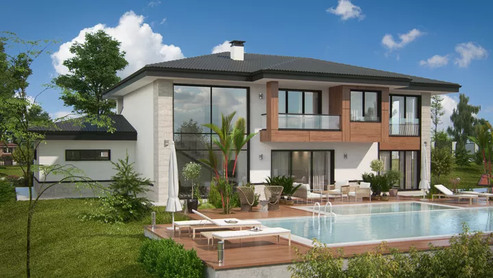 Проект на къща в с. Белащица