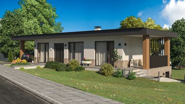 Проект на къща в гр. Банкя