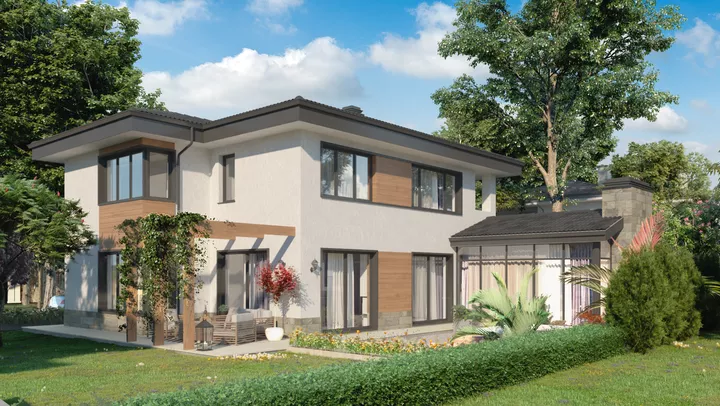 Проект на къща във в.з. Люлин