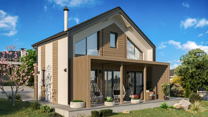 Проект на къща в с. Кошарица