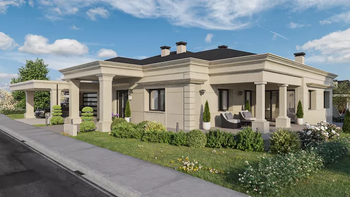 Проект на къща в гр. Банско