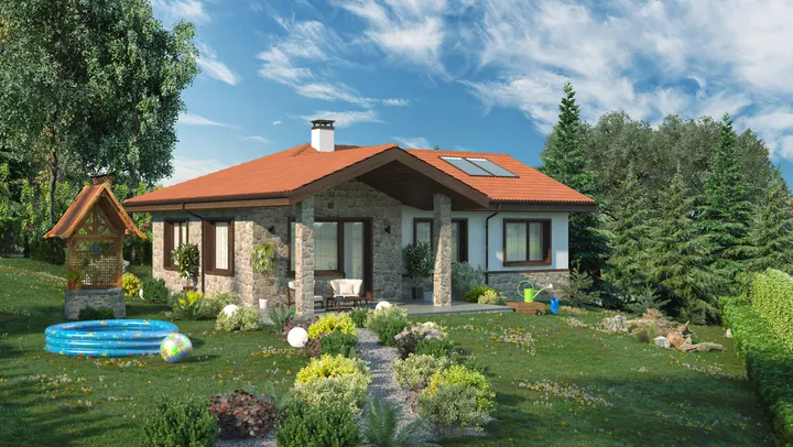 Проект на къща в с. Негушево