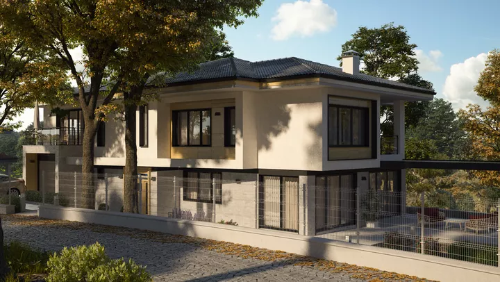 Проект на къща в гр. Банкя