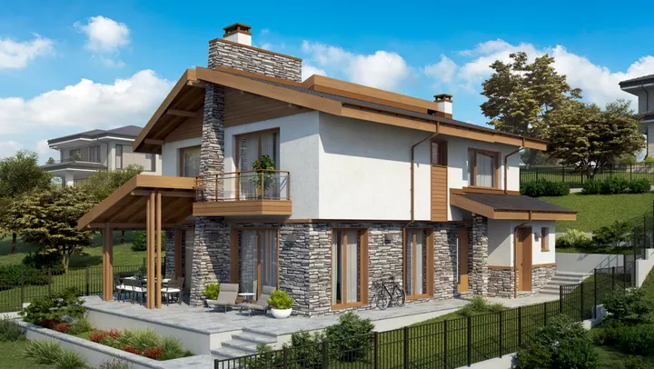 Проект на къща в гр. Банкя
