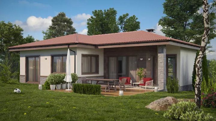 Проект на къща в с. Брестник