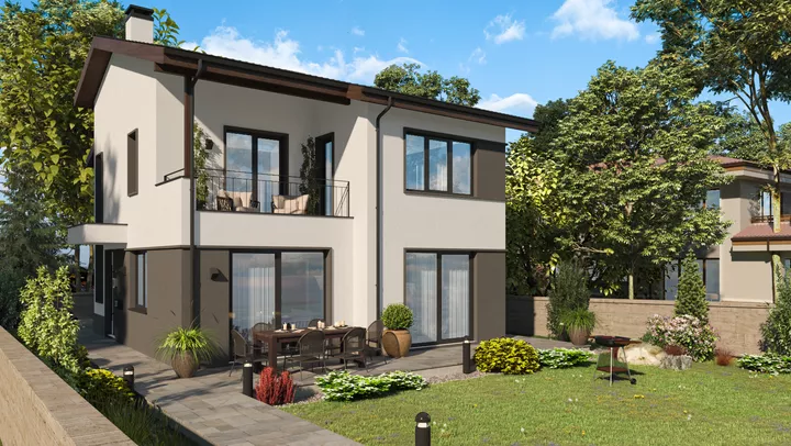 Проект на къща в м. Толева Махала