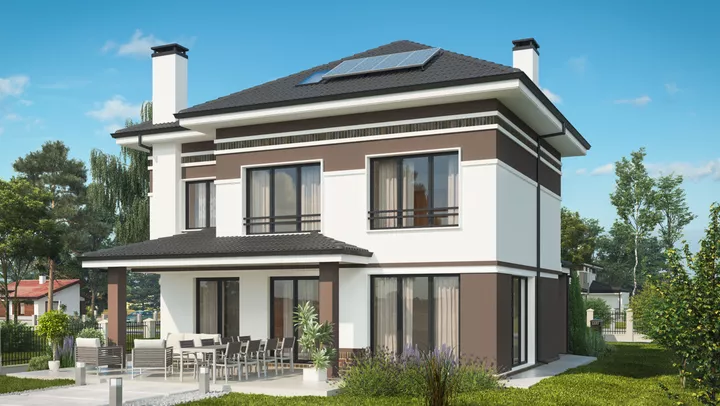 Проект на къща в с. Тръстиково