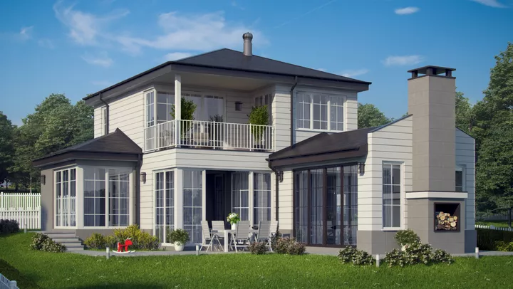 Проект на къща в гр. Банкя