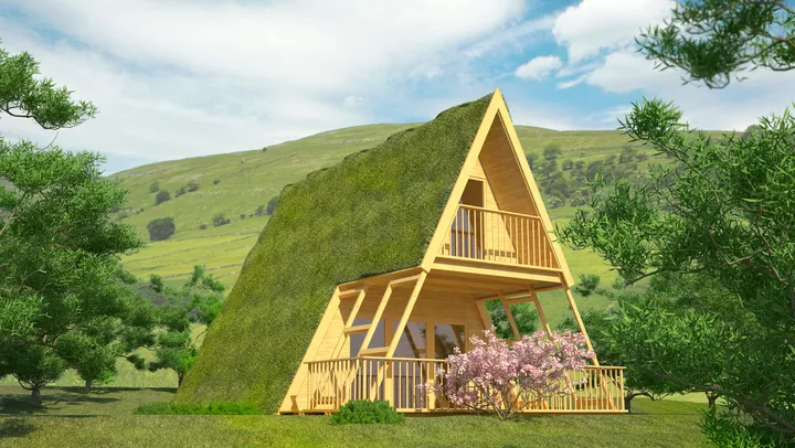 Проект 17 - Дървена сглобяема къща