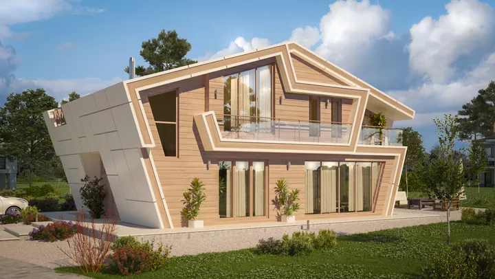 Проект на къща в гр. Бургас