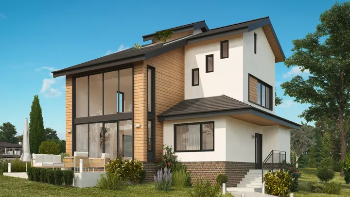 Проект на къща в гр. Банкя