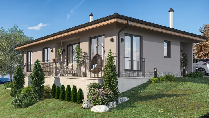 Проект на къща в с. Драговищица