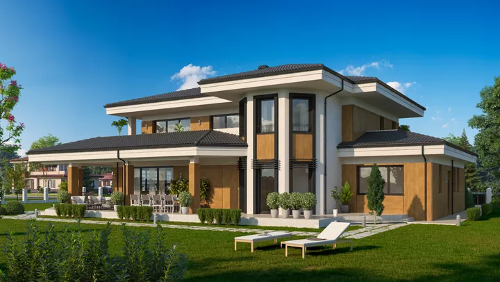 Проект на къща в гр. Пазарджик