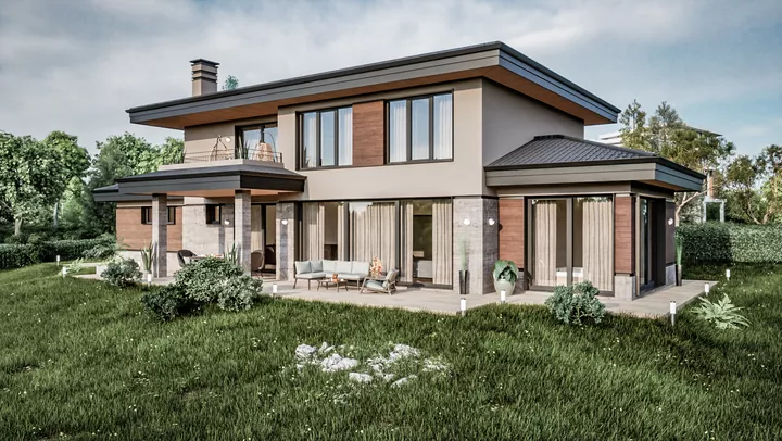 Проект на къща в с. Витановци