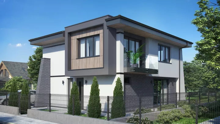 Проект на къща в гр. Благоевград