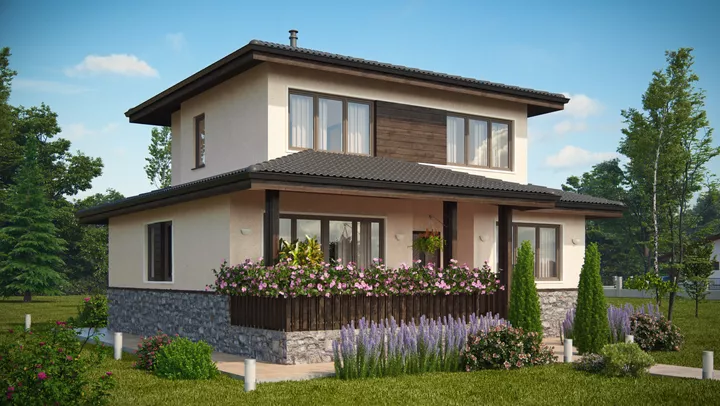 Проект на къща в с. Ягодово