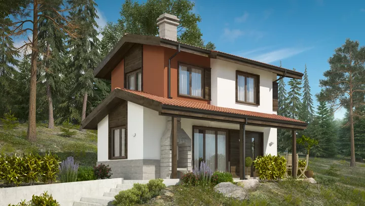 Проект на къща в гр. Банкя